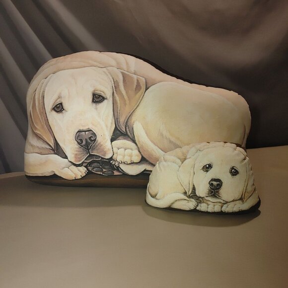 Fiddlers Elbow Labrador Large Vintage Fiddlers Elbow Weighted Door Stop Pillow - Picture 3 of 13